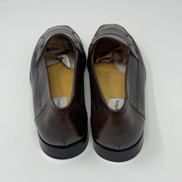 Mezlan Orense 309M Dress Shoes Mens 10 M Brown Deerskin Leather Slip On Loafers main image 10